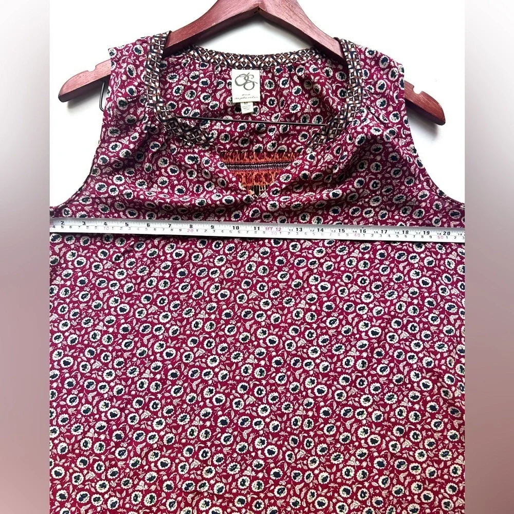 Anthropologie Patchwork Tank Top
Blouse Floral Mixed Print - Picture 3 of 8